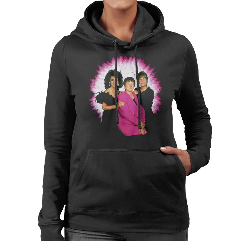 TV Times Stars Of Birds Of A Feather Women's Hooded Sweatshirt Hoodie Jacket Zipper Layering