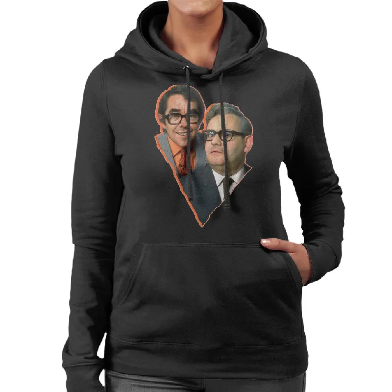 TV Times Two Ronnies Comedy Duo 1969 Women's Hooded Sweatshirt Hoodie with Pastel Soft Subtle