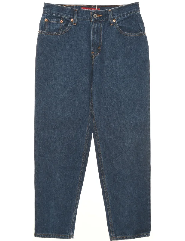 550's Fit Levi's Jeans - W28 L27 Stylish Acid-Wash Jeans