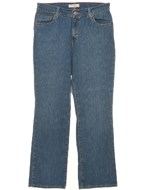 550's Fit Levi's Jeans - W30 L31 Stylish Stone-Wash Denim Jeans