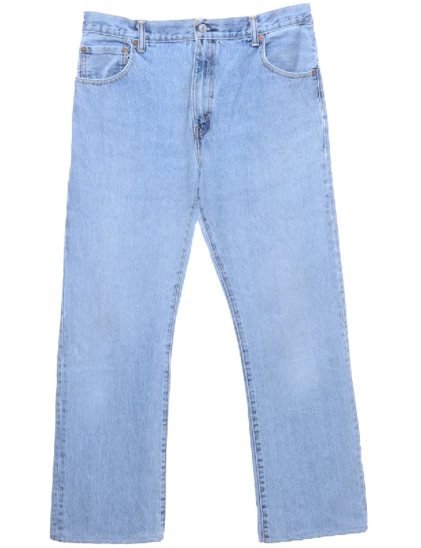 Beyond Retro Reworked Tapered Cropped Jeans - W36 Comfortable Full-Length Denim Jeans