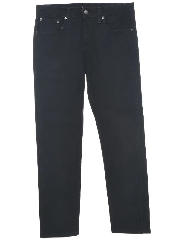 Black 502 Levi's Jeans - W33 L32 Trendy Plus Size Jeans