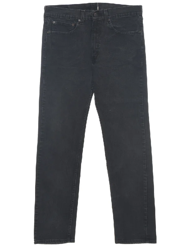 Black Levis 505 Jeans - W34 L34 Fashionable Mom Jeans