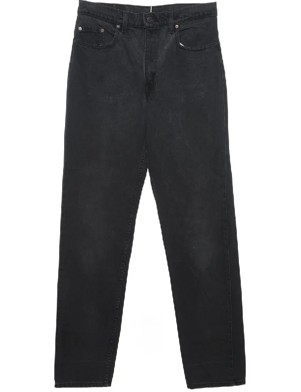 Black Levi's Jeans - W30 L32 Comfortable Zip-Up Skinny Jeans