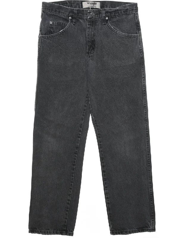 Black Wrangler Jeans - W33 L30 Classic Blue Denim Jeans