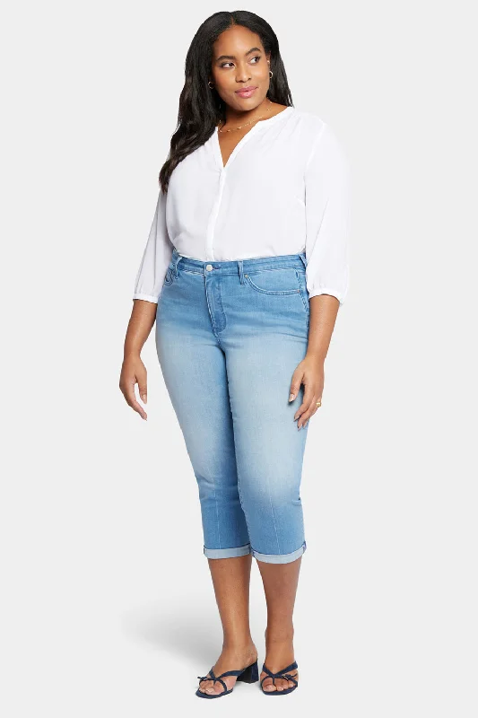 Chloe Skinny Capri Jeans In Plus Size - Debut Fashionable Bootcut Jeans