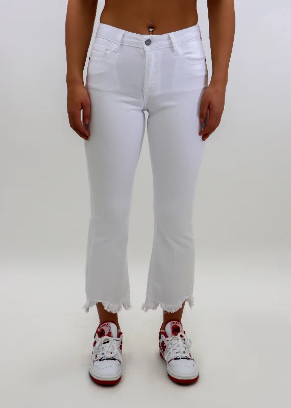 Be My Mistake Jeans ★ White Stylish High-Waisted Denim