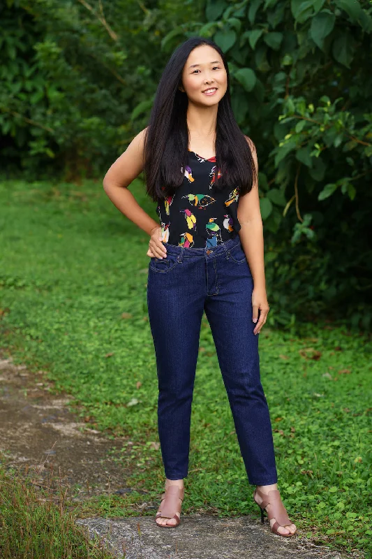 Itch to Stitch Eddystone Jeans Trendy Low-Rise Bootcut Jeans