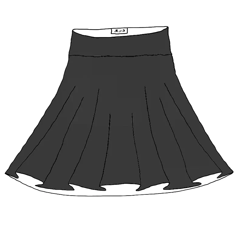 Ladies'  Tamarack Skirt Style silk skirt lustrous