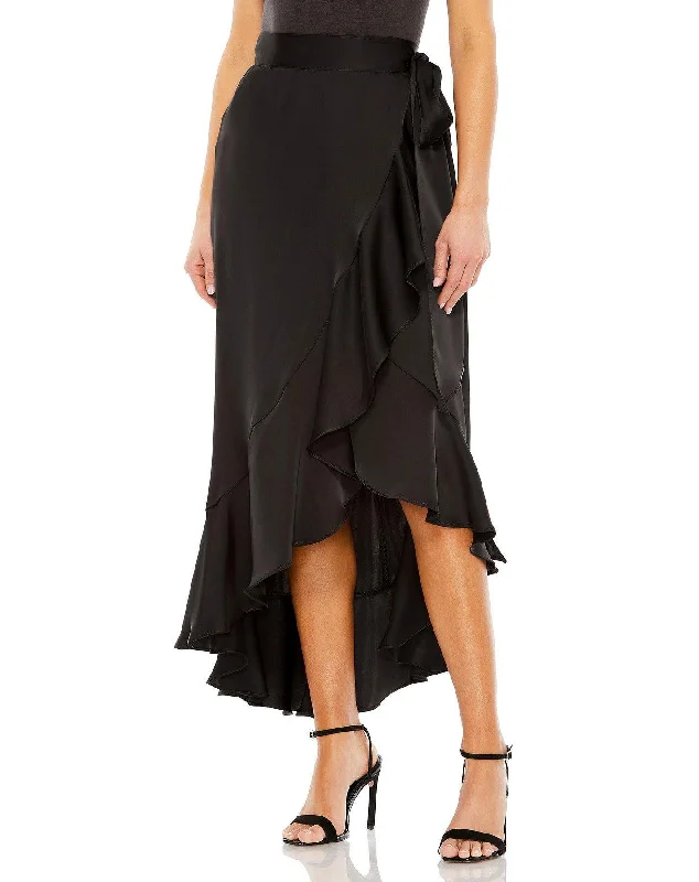 Mac Duggal R26764 High Low Formal Ruffled Skirt ONLY lace skirt intricate