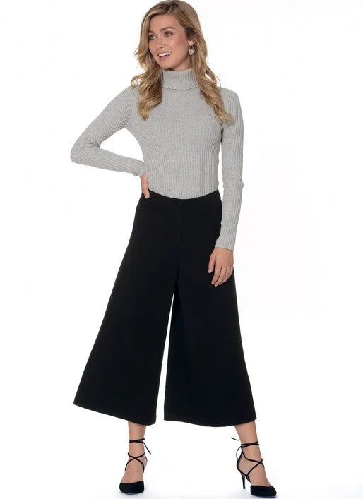 McCalls Skirts, Shorts and Culottes M7475 denim skirt trendy