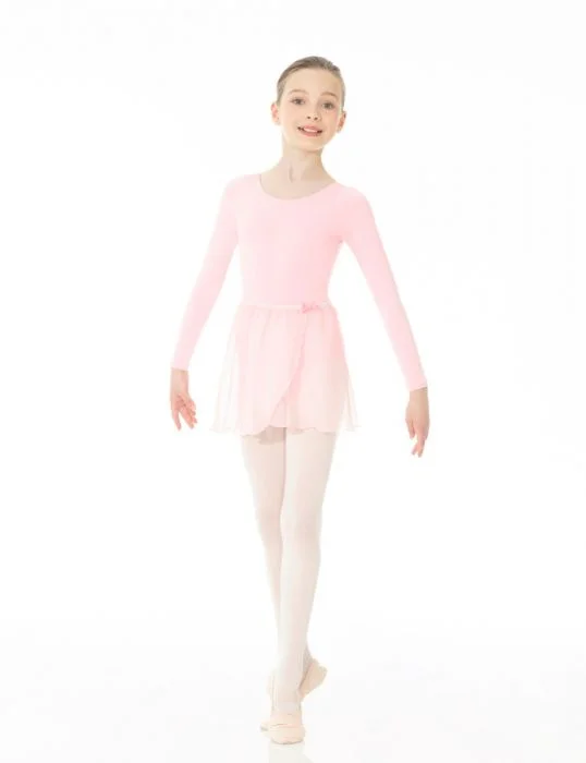 Mondor Chiffon Skirt 16203 - Pink slim fit skirt