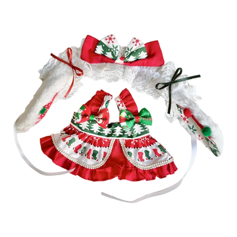 Maxbell Stuffed Doll Suspender Skirt Fashion Pretend Play Brace Skirt for 20cm Dolls linen skirt breathable