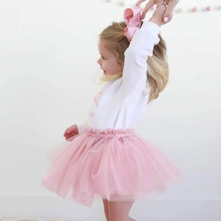 Tutu Skirt | Mauve mini skirt trendy