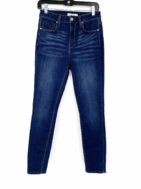 Unpublished Women's Denim Skinny Cotton Blend Size 27 Jeans Stylish High-Rise Mom Jeans