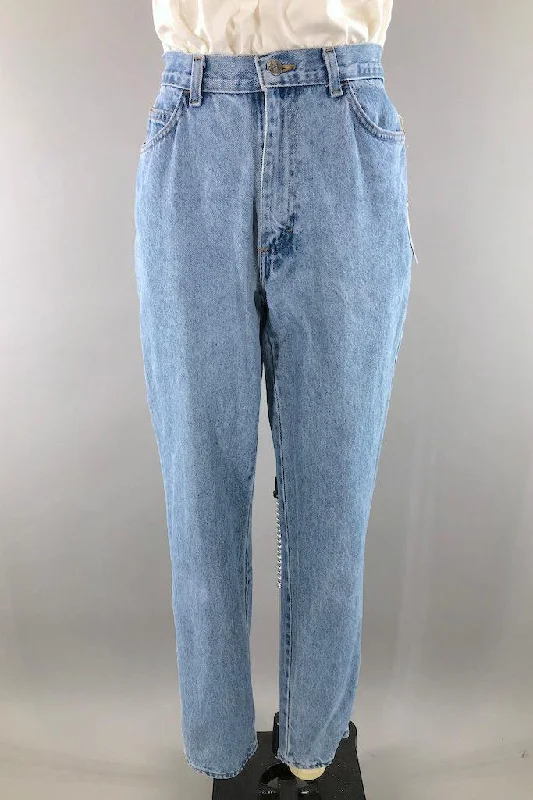 Vintage 80s High Waist Jeans Fashionable Vintage Wash Jeans