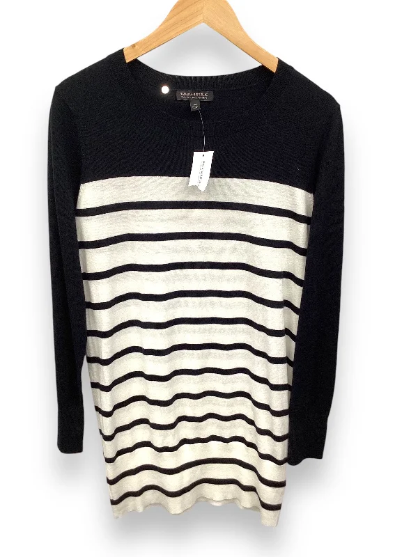 Dress Sweater By Banana Republic In Striped Pattern, Size: M Seamless Knitted Crochet