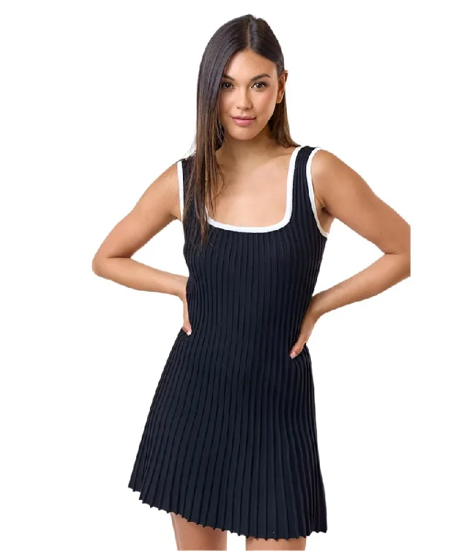 Sway Sweater Mini Dress Transparent Opaque Sheer