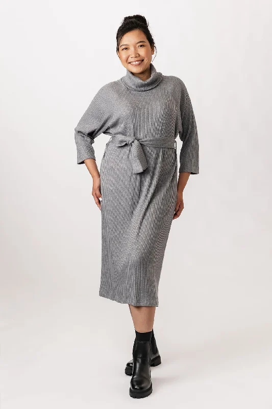 PDF Pattern - Salla Sweater Dress | Named Clothing Toggled Drawstring Belted