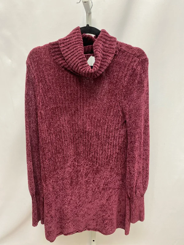 Size XS Free People Magenta Sweater Dress Transparent Opaque Sheer