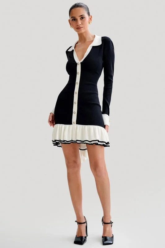 Women Fashion Sweater Dress Chenille Fabric Brocade Fabric Lace Fabric
