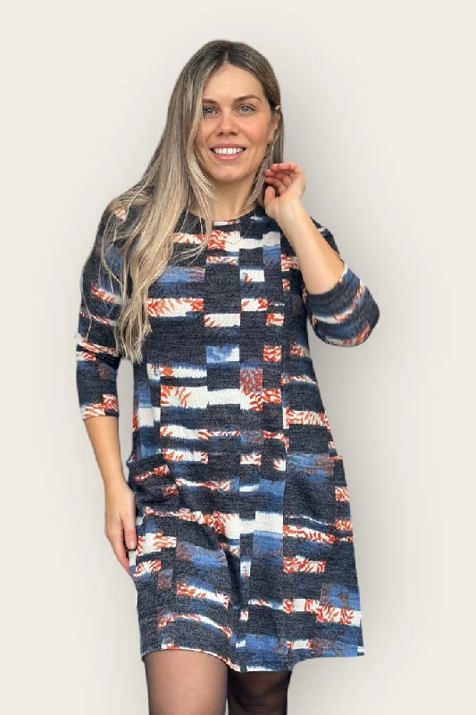 Fall Sweater Dress With Pockets Anti-Pilling Anti-Shrink Durable