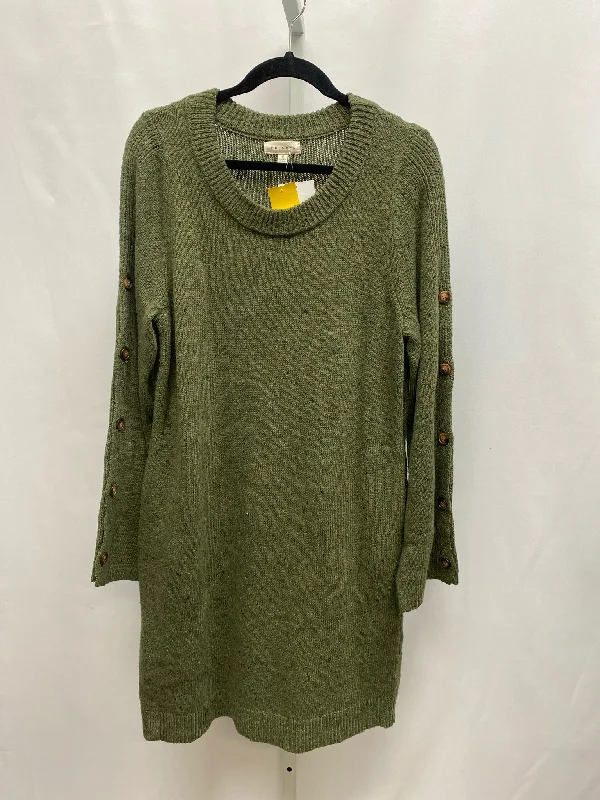 Promesa Size Medium Green Heather Sweater Dress Long Sweater Short Sweater Cropped Sweater Promesa Size Medium Green Heather Sweater Dress Long Sweater Short Sweater Cropped Sweater