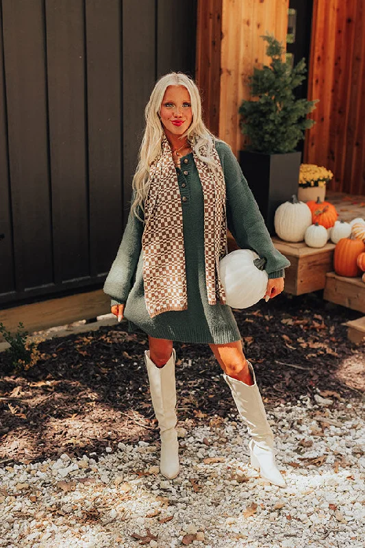 Pumpkin Spice Feels Knit Sweater Dress Chenille Fabric Brocade Fabric Lace Fabric